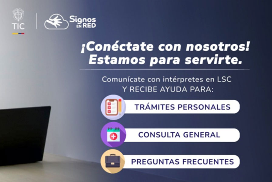Imagen inclusión comunicativa en Colombia